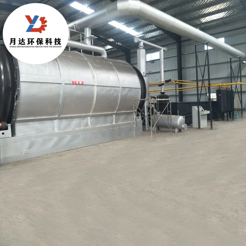 Non-pollution Waste Plastic Pyrolysis To Oil Plant With High Yield