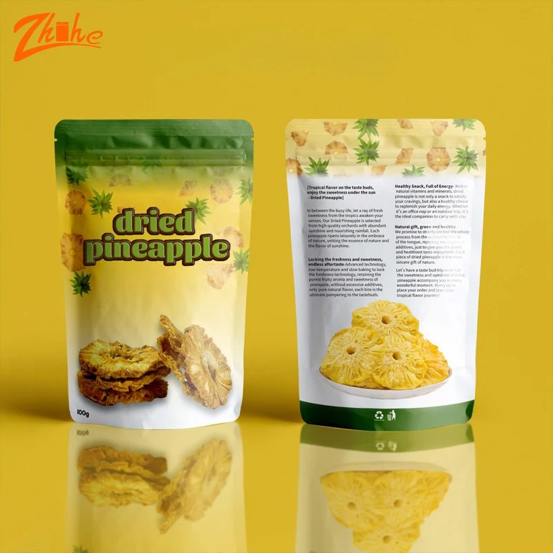 Wholesale Food Cookie Packaging Ziplock Smell Proof Custom Printed Aluminum Foil Mylar Bags Stand Up Pouch