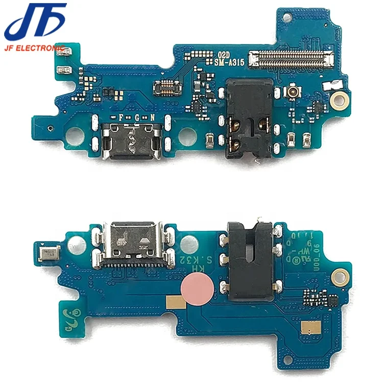 JF OEM запчасти зарядный разъем USB гибкий кабель для samsung galaxy A11 A21 A31 A41 A51 A71 печатная