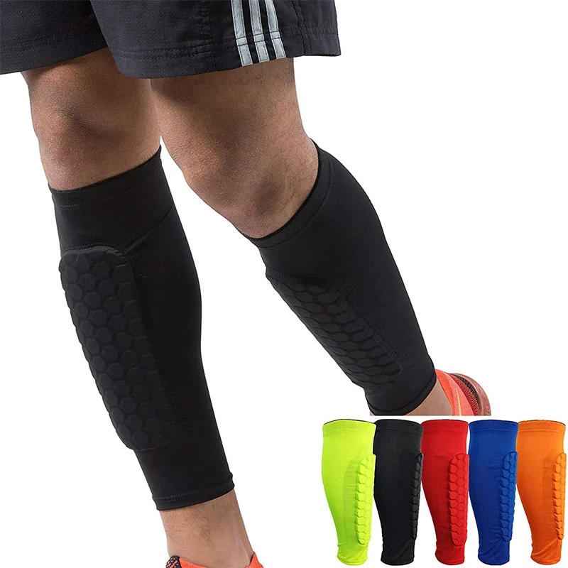 Best Sports Calf Protector Sleeve Soccer Shin Guard Shin Pads For Football, Soccer