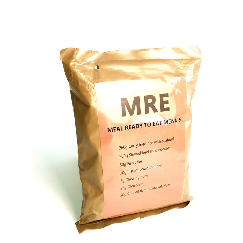 wholesale chineses supply military mre self Heating Ration Breakfast MRE