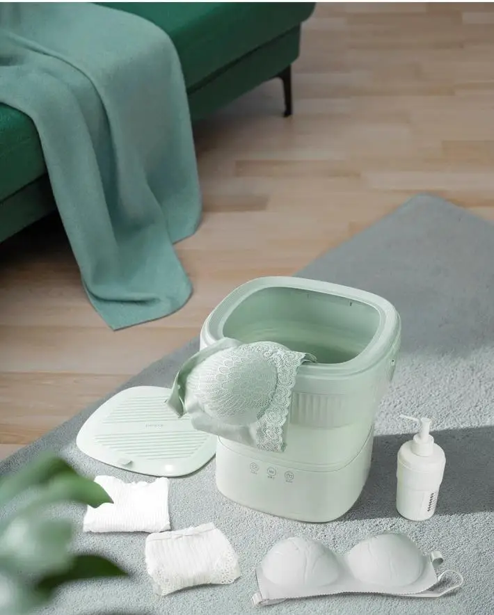 Folding Mini Washing Machine Household Portable Underwear Socks mini washing machine