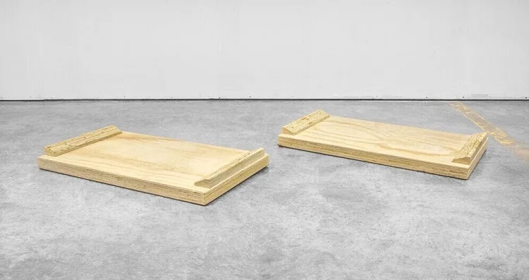 OKPRO Weight Lifting Wooden Jerk Boxes Jerk Block Boxes