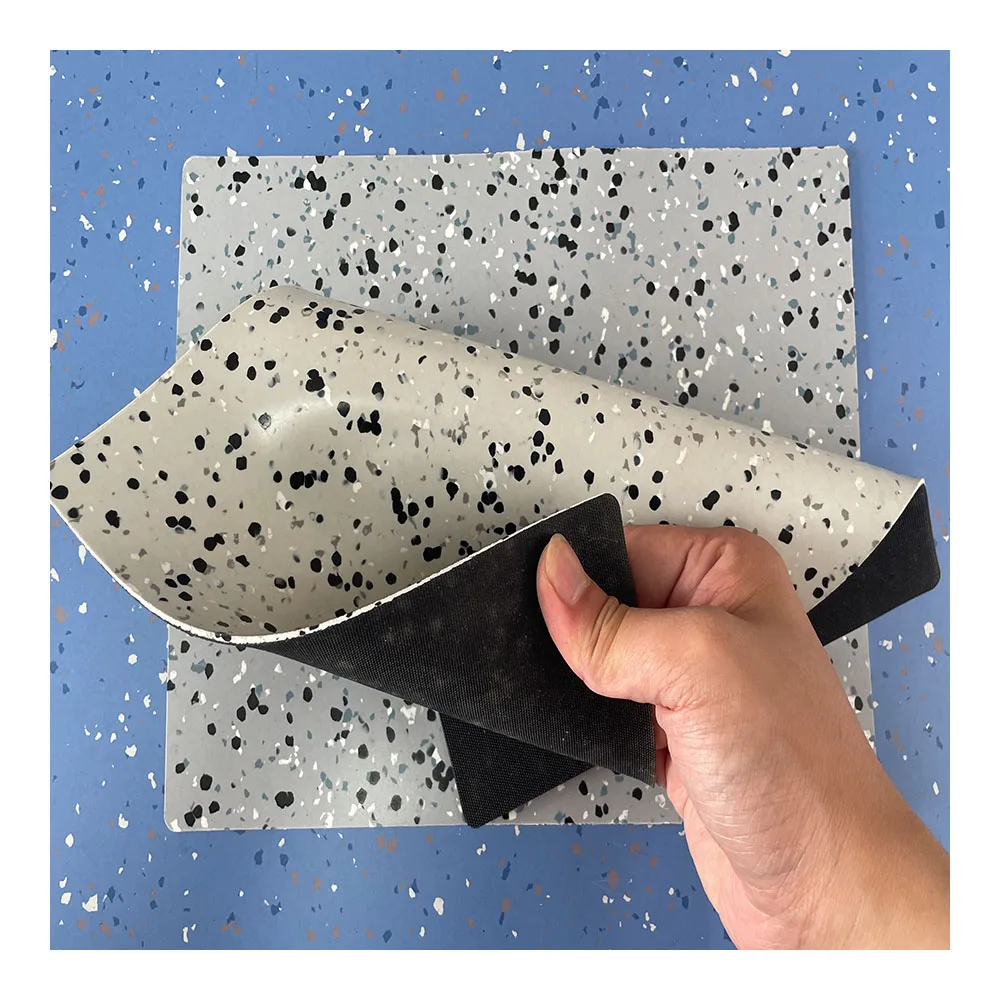 non-directional type ESD hospital vinyl floor conductive homogenous antibacterial antistatic flooring for computer room