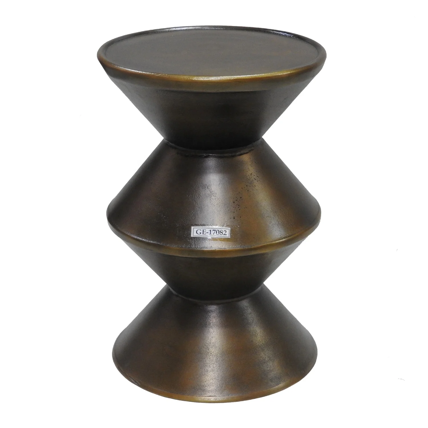 HOT SELLING STOOL WHOLESALE DOUBLE DAMRU RAW CASTED STOOL POPULAR FURNITURE ITEM BAR STOOL BEST QUALITY