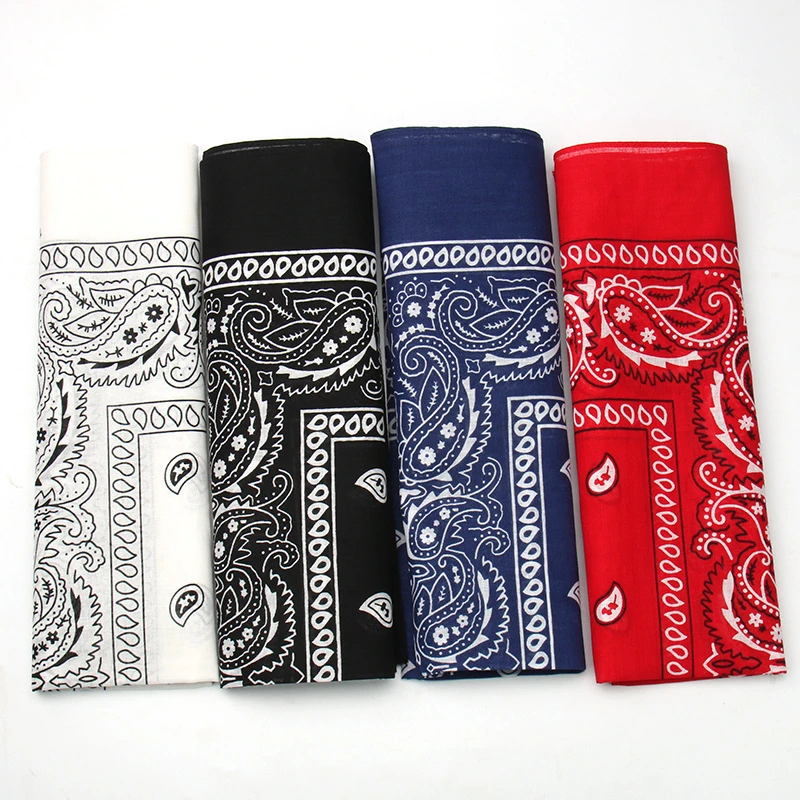 Cotton Multi-Purpose Bandana Gift Headband, Head Wraps, Protective Coverage, Neck Scarf