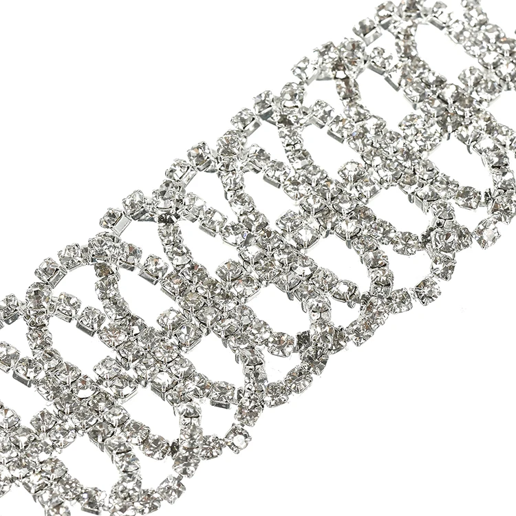 Декоративная цепочка со стразами, аксессуары, цепочка со стразами горячей фиксации