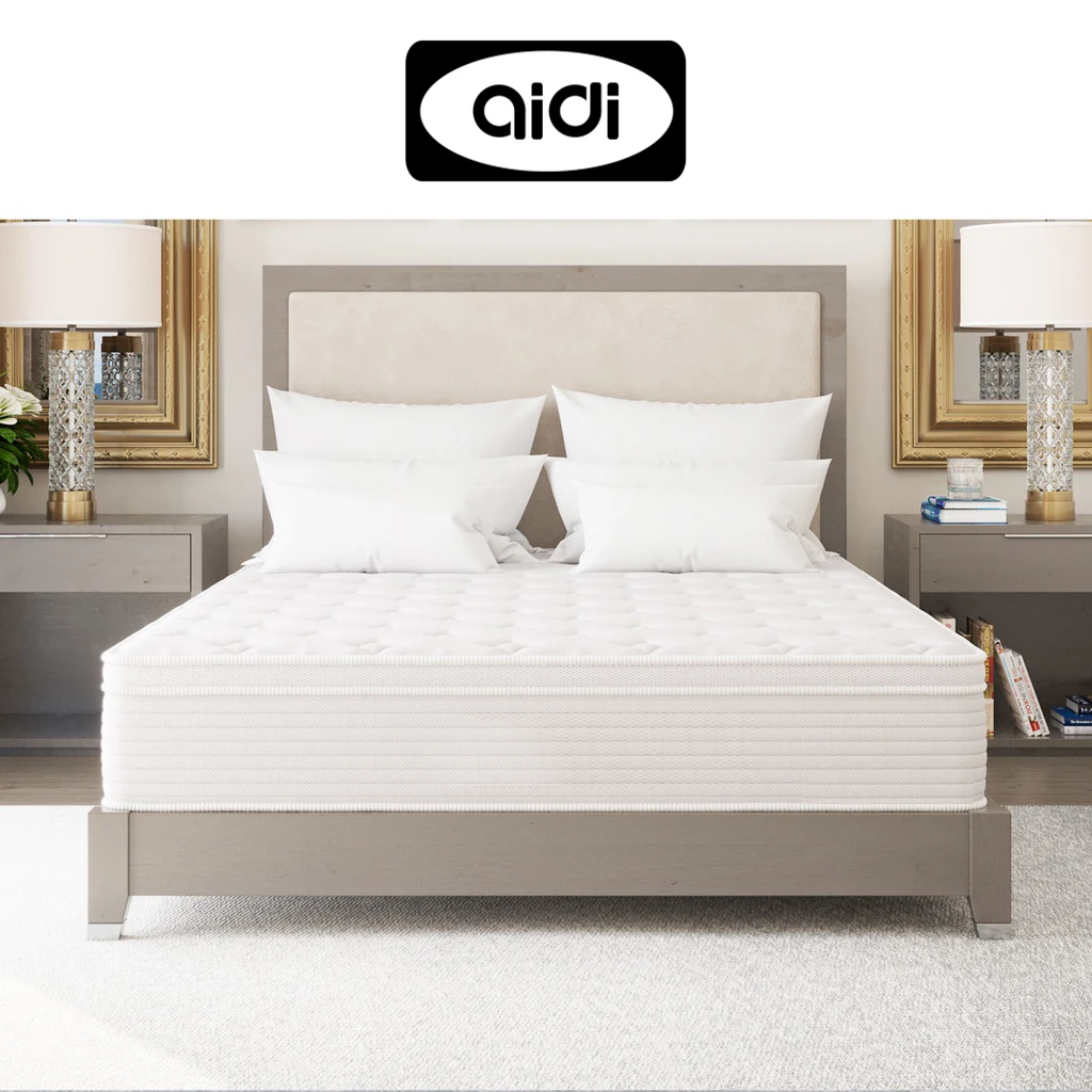 Factory Cheap 5 Star Hotel Mattress 8-12 Inch Queen King Size Pocket Coil Spring Memory Foam Hybrid Bedroom Bed Mattress