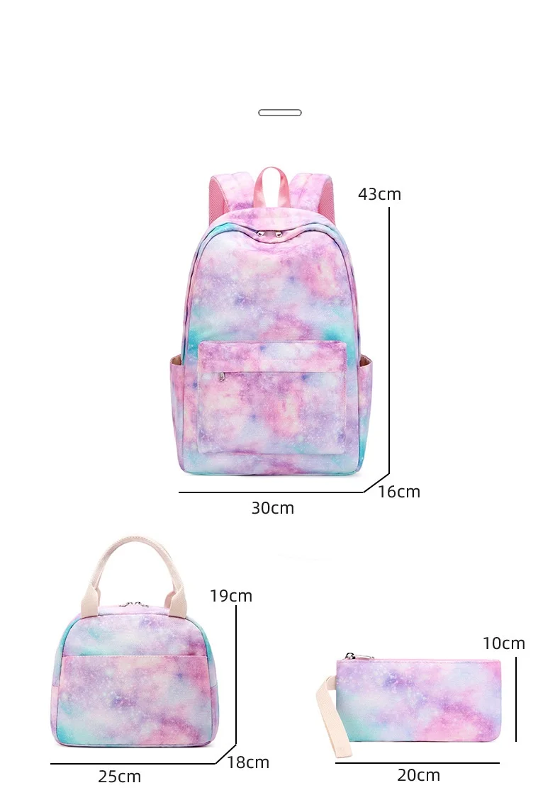 Backpack for Girl Girls School Book bags Women Laptop Rainbow College Backpacks Other Backpacks