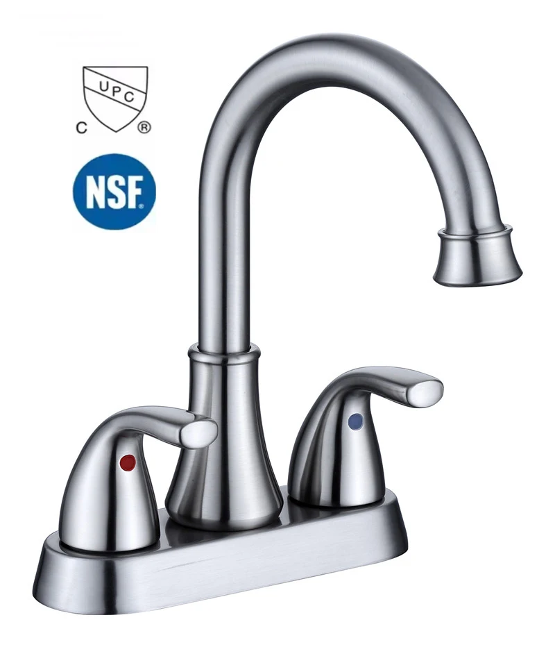 Hot sale bathroom 2 handle sink faucet luxurious wash ceramic reverse osmosis basin faucet