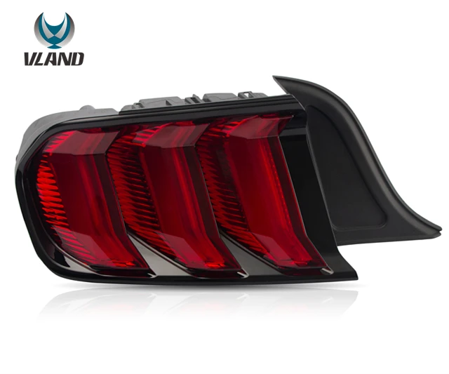 VLAND Factory Wholesales Full Led Taillight 6th Gen 2015-2019 Mustang Light