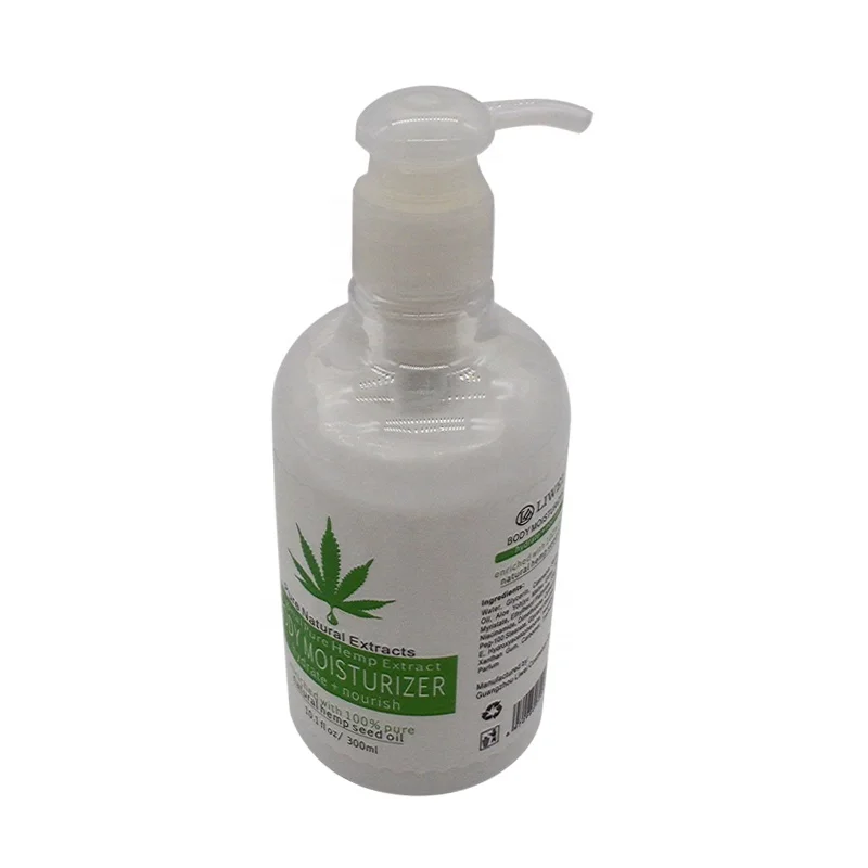 
Liwei OEM ODM Chinese Manufacture Hemp Seed Oil Hemp Body Lotion 