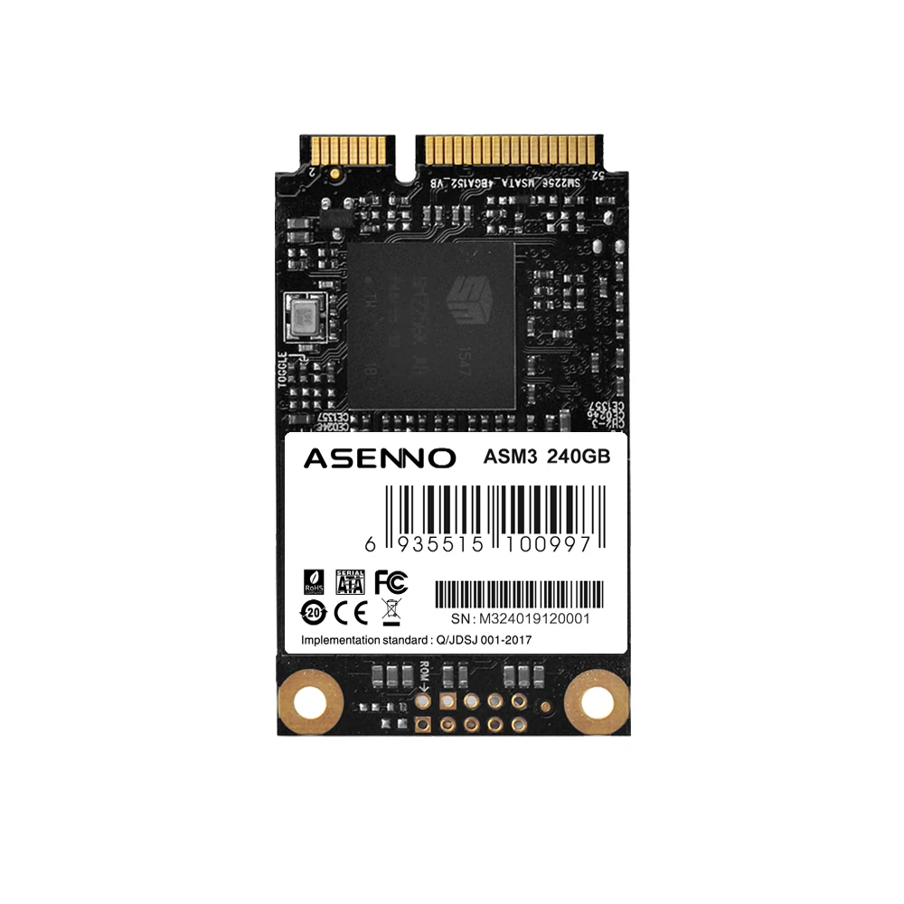 Внутренний жесткий диск ASENNO M.2 SSD micro SATA III 120 ГБ 240 480 1T TLC для настольного компьютера