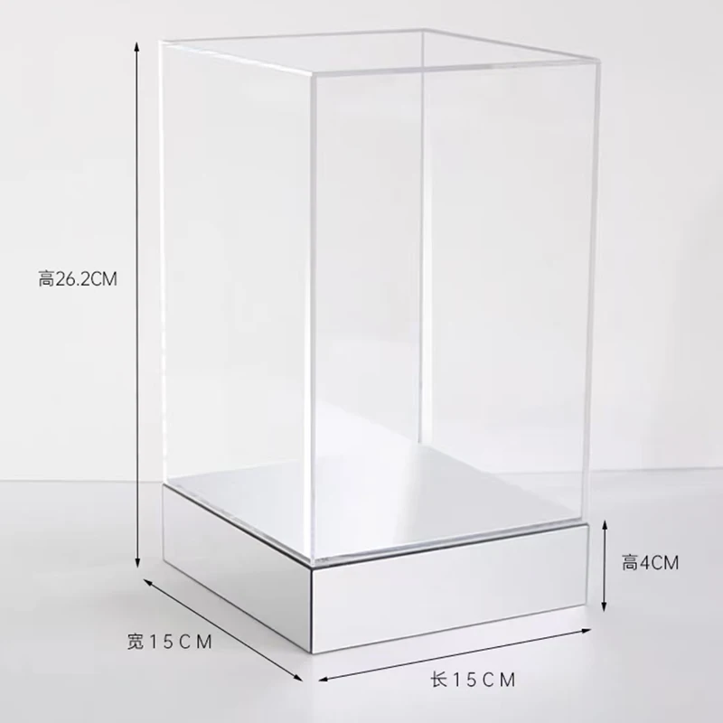 Yongshenghua acrylic cover transparent dustproof storage box customization