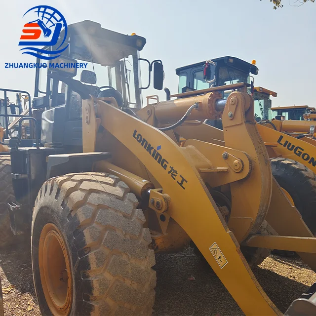 Low Price Used Lonking Wheel Wood Grabber 855n For Sales Longgong Wheel Loader
