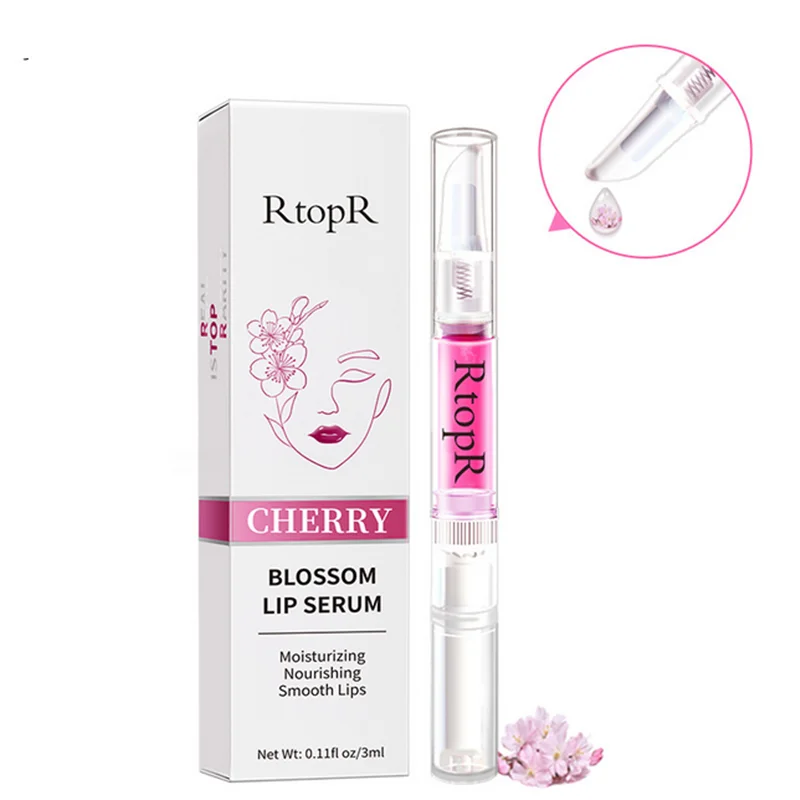 RtopR Lips Care Serum Lips Moisturizing Plumping Cream Making Sexy Doodle Lips, Reduce Fine Lines,Repair Necrotic Skin