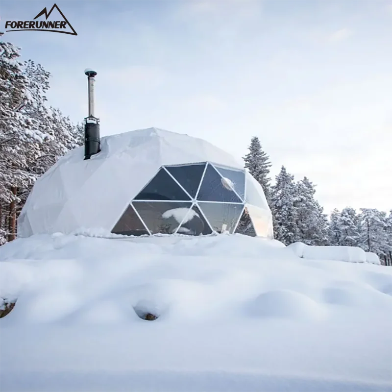 Factory Waterproof PVC Canopy Starry Roof Dome Tent for Outdoor Parties Weddings and Hotel Events 5m Bay Distance Included