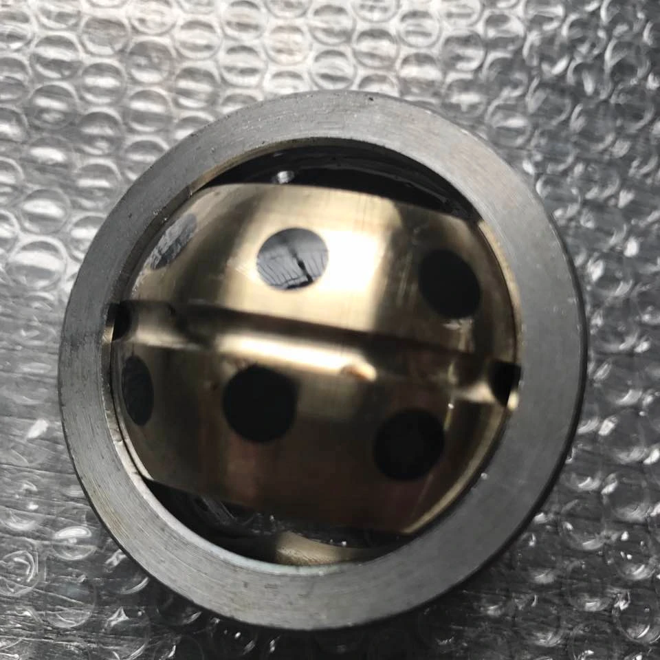 Customized Steel bronze bushings spherical plain bearing alloy fan parts bushing