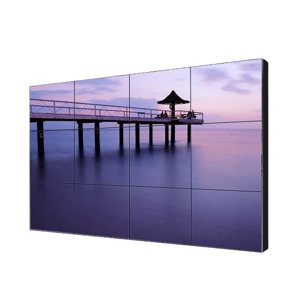 55 inch Indoor Wall Mounted Digital Signage Video Wall Touch Screen Large LCD Panel Wall Display Splicing Screen for Advertising
