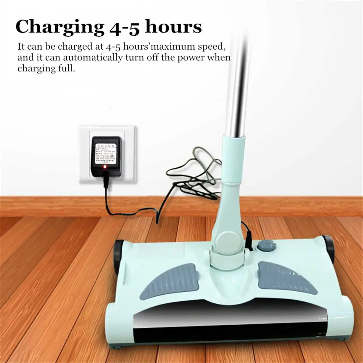 Efficient swimming pool cordless cleaner DC 6V intelligent cordless vacuum cleaner convenient cordless hand push sweeper cleaner