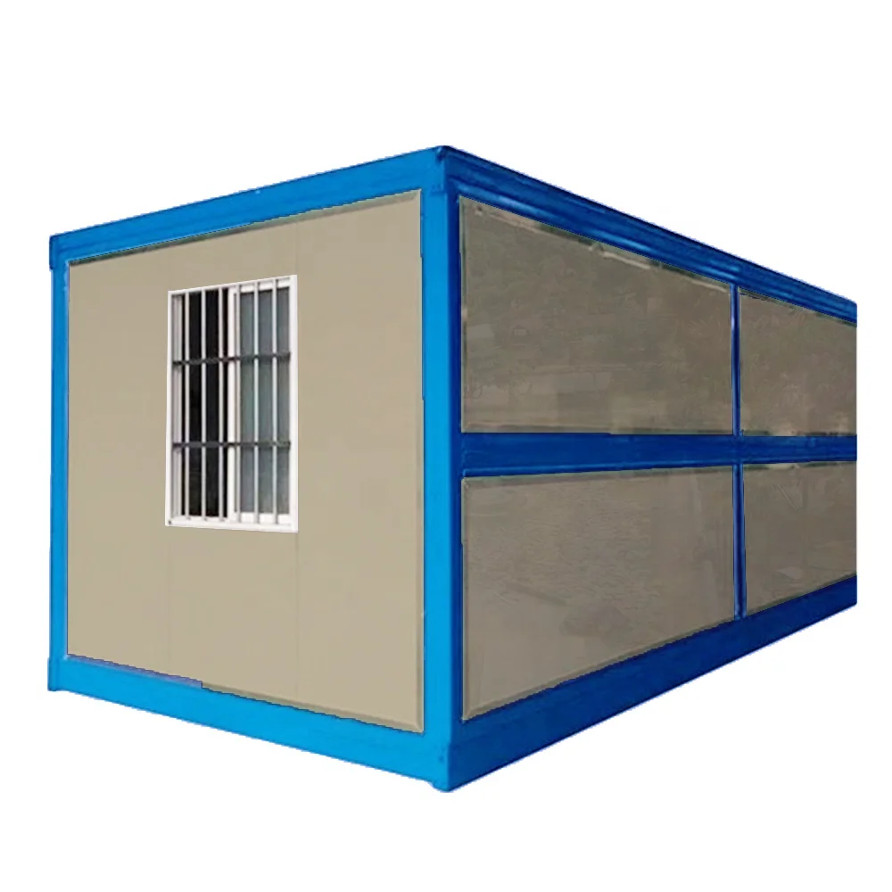 Easy to install prefabricated steel structure folding container houses for villas prefab house
