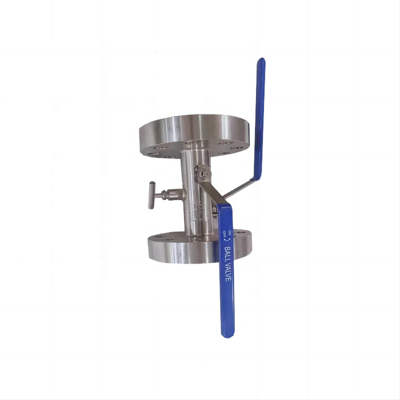 High Pressure Double Block and Bleed Valve Stainless Steel Manual Needle Valve for General Application OEM Customizable