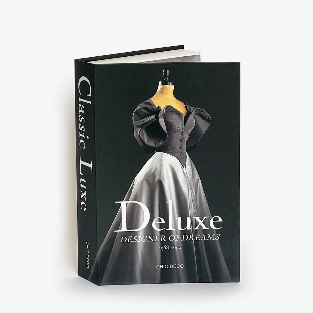 Fashion Magazine Fake Books for Decoration Storage Box book Luxury Decorative Home Decoration Simulation Books Ornaments
