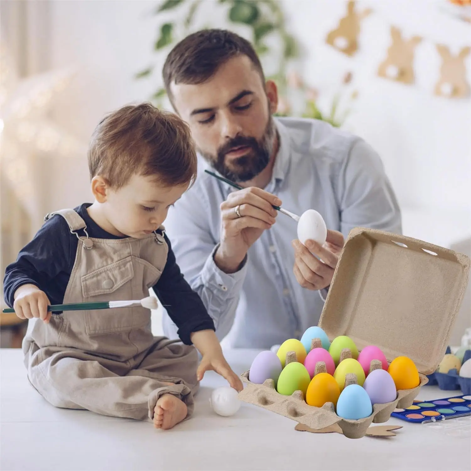 Paper Pack Egg Tray Box Paper Boxes For Egg Wholesale Custom Cardboard Egg Cartons 3x4