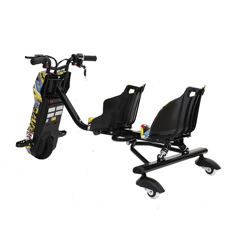 Two Kids Drift Trike 36V 250W Electric Kids Drift Scooter Two Seats