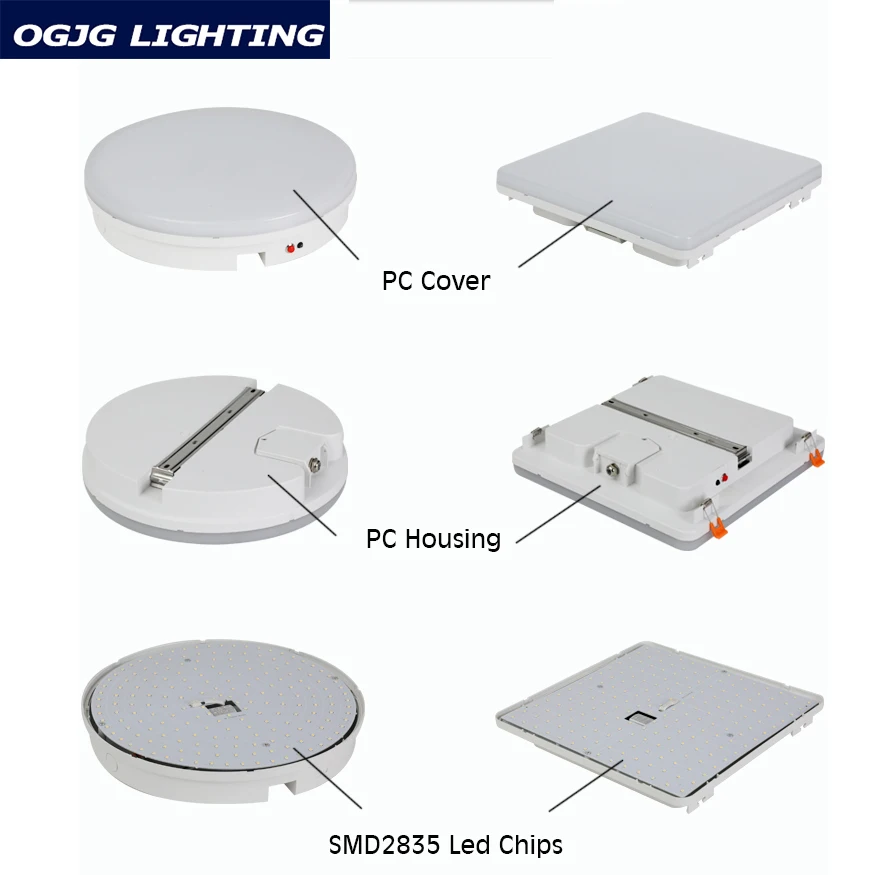 SAA Modern Office Bathroom Wash Room Waterproof Microwave Sensor Led Ceiling Light Fixture