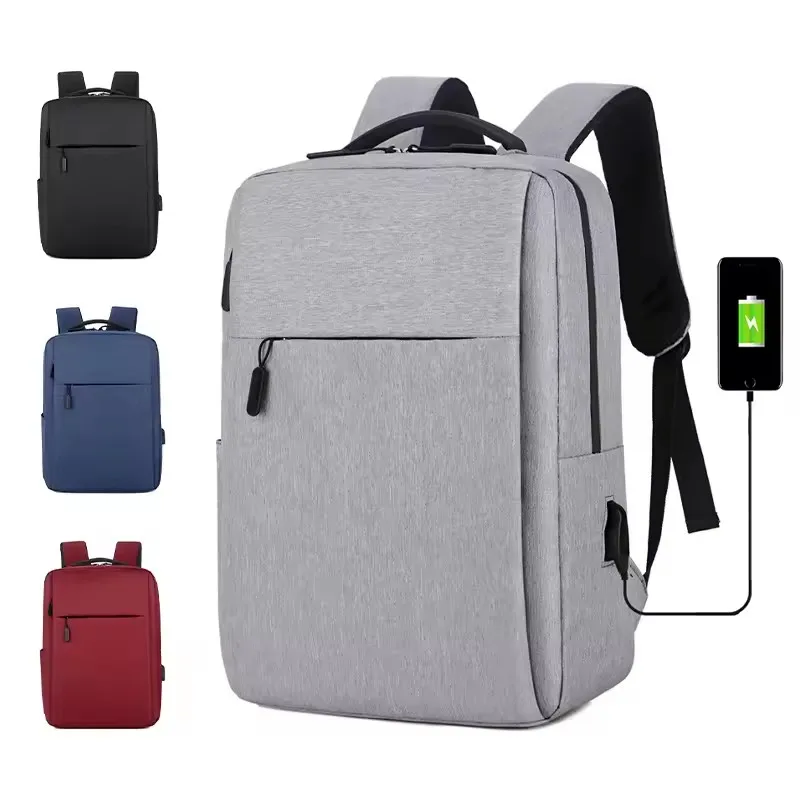 17 Inch Water-Repellent Travel Laptop Backpack, Business Anti Theft Slim Sturdy College Laptops Backpack with USB Charging Port