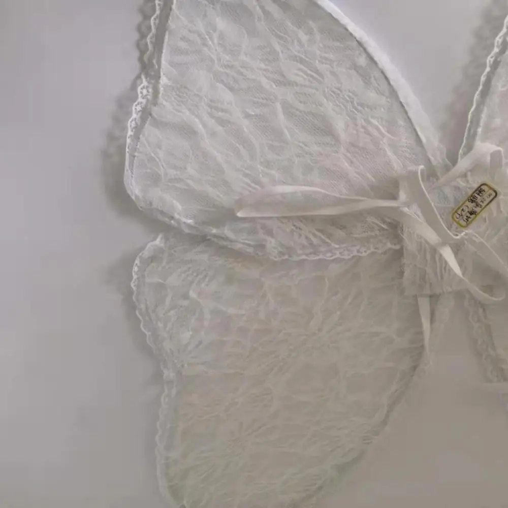 2019 new coming kids fairy party double  gauze lace butterfly wings for party halloween decoration