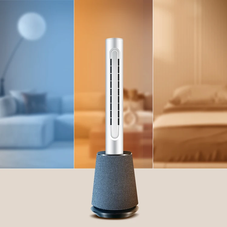 Multi Heating And Cooling Tower Fan With Remote Control Hot Air Circulating Futon Dryers Electric Stand Fan Heater