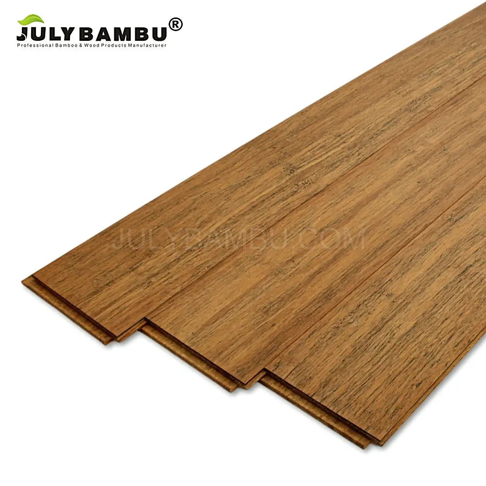 Quick Shipping Bamboo Decking Carbonized Click Outdoor Bamboo Flooring