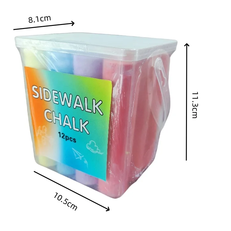 Durable Dust-Free low price school chalk mould Multiple color tailors chalk Set Great for Kids and Families