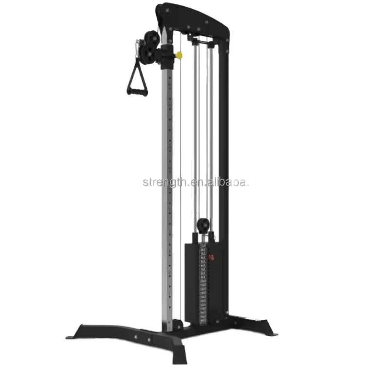 Professional Pin Loaded Gym Equipment Fitness Seated Lat Pulldown Machine