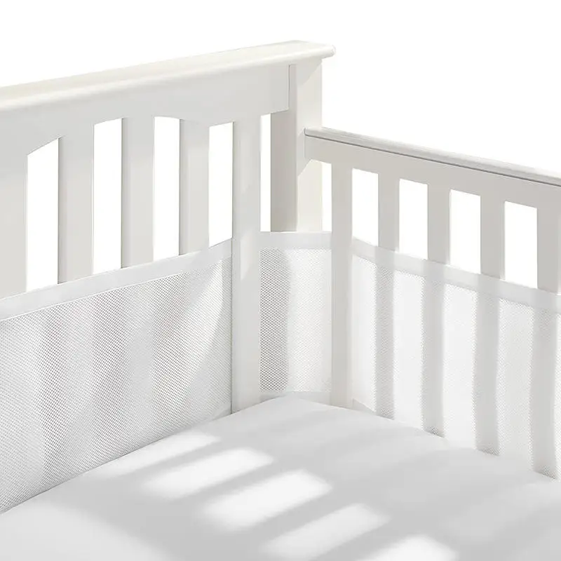 Nordic Style 100% Organic Cotton Baby Bedding Set 200TC Comforter Soft Cot Bumper with Animal Pattern Free Bed Sheet