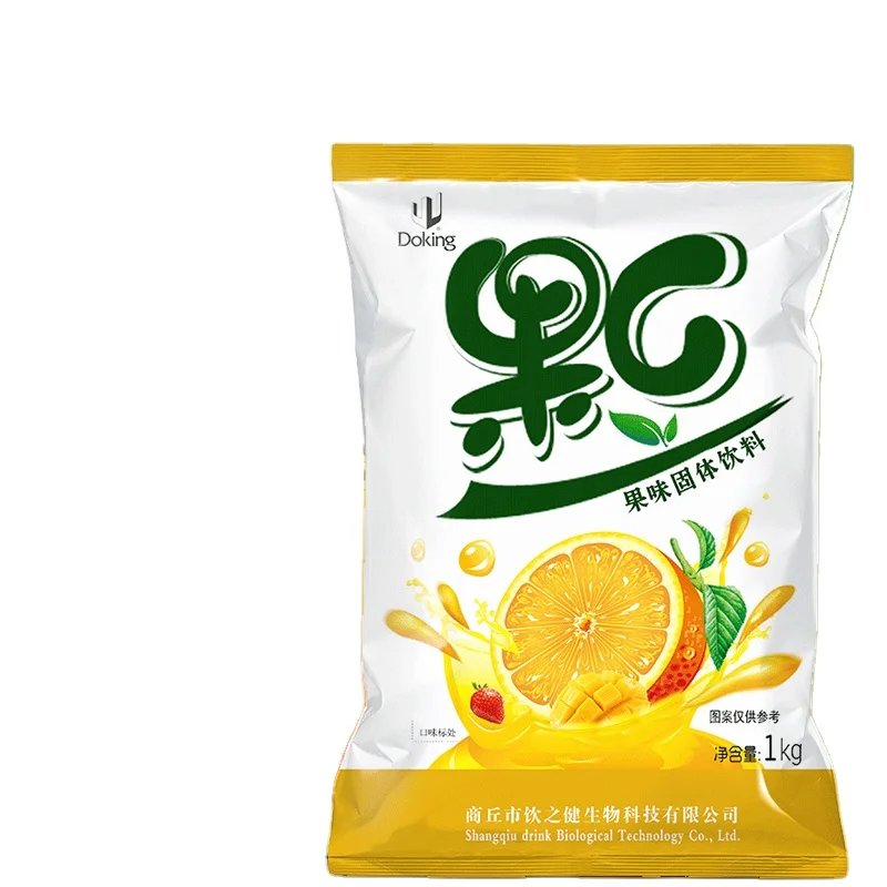 Doking instant fruit flavor powder solid beverage powder use for Bubble Tea Shop  soft drinks
