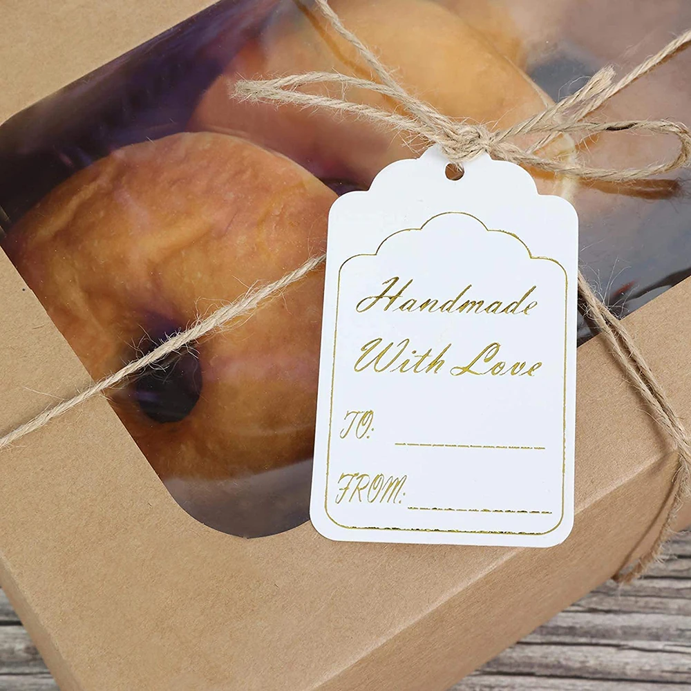 Disposable Kraft Paper Macaron Packaging Box Baking Gift Box High-end Egg Yolk Pastry Cookie Gift Box Pink Packaging Items