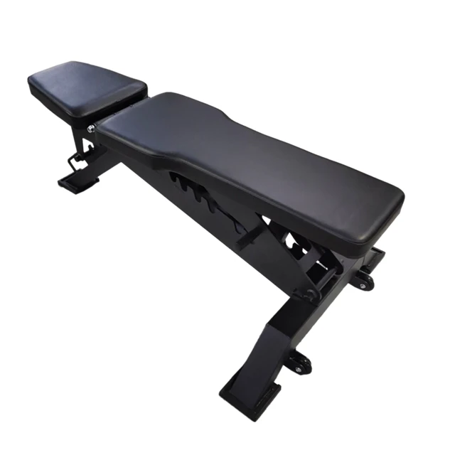 
Commercial Fitness Incline and Decline Exercise Adjustable Gym Equipment Lifting Folding Dumbbell Weightlifting Flat Bench 