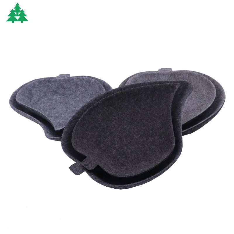 Creative Home Dinner Plate Fruit Plate Felt Living Room Table Candy Dried Fruit Tray for Snack storage tray