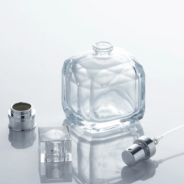 50ml Empty Glass Bottles Spray Filling Small Perfume Oil Bottle