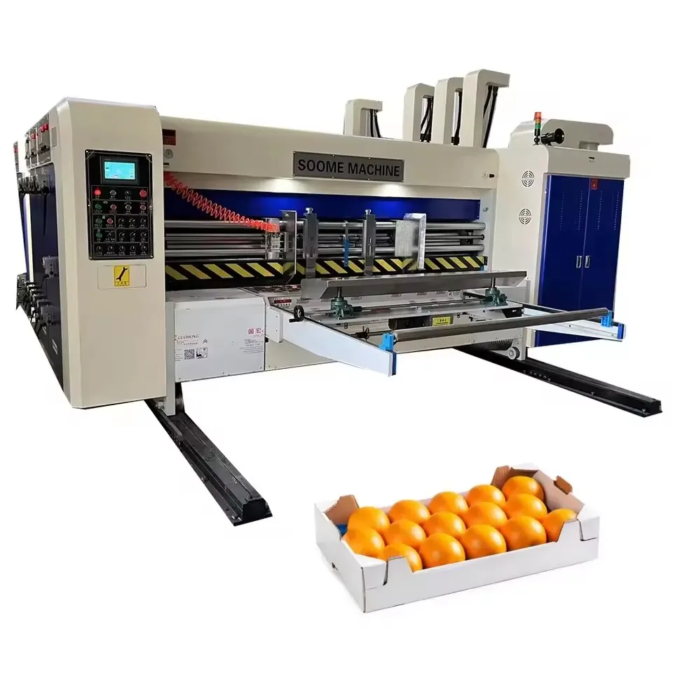 Carton Flexo Printing Slotting Die Cutting Machine /digital Printing Machine Corrugated Box/flexo Printer Slotter For Sale