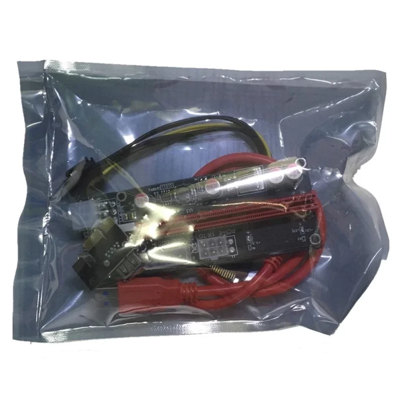 Pcie VER009S PCI-E 1X до 16X 009 карта удлинитель Экспресс-адаптер USB для графического процессора майнинга карта адаптера