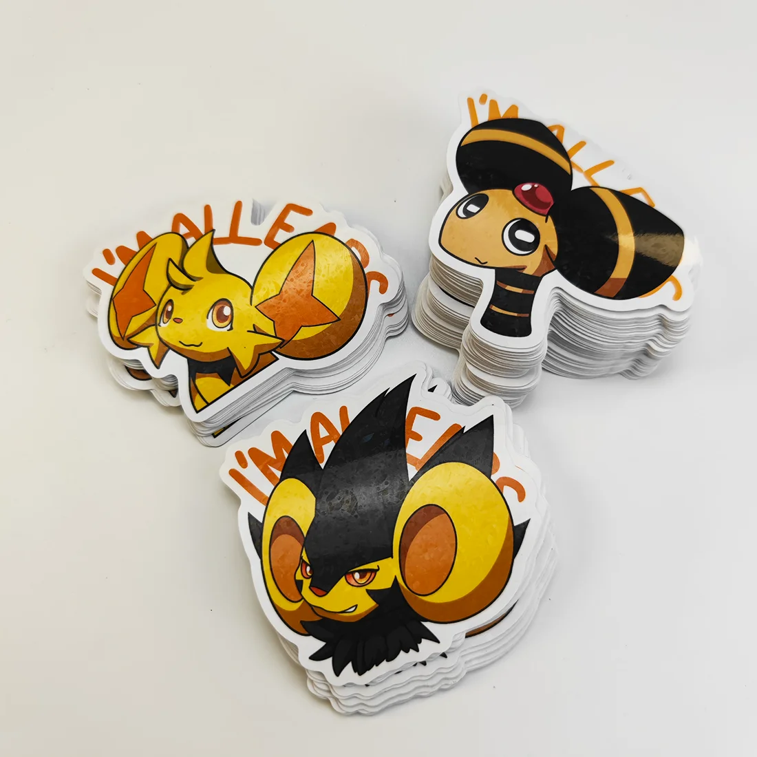 Top-selling Waterproof Vinyl Stickers custom Printing Die Cut Stickers Adhesive Pvc cartoon Label Sticker