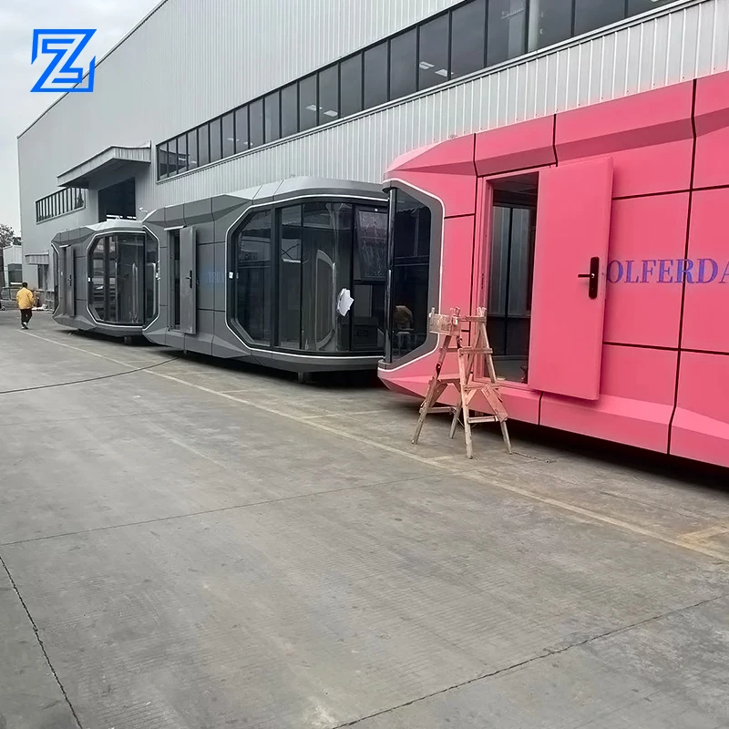 Cheap New Mobile Prefab House Luxury Modern Portable Prefabricated Villa Tiny Home Cottage Casa Prefabricada