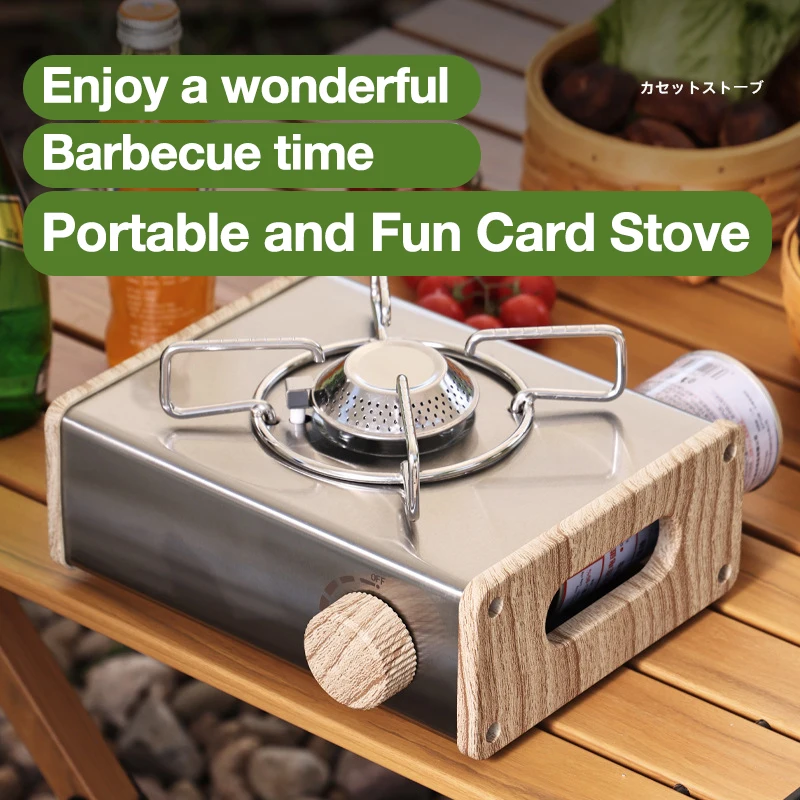 Portable Outdoor Camping Cassette Furnace Stove