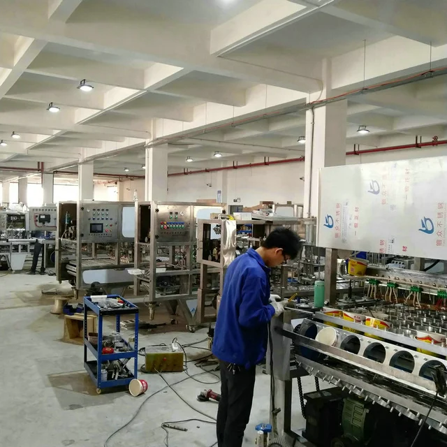 Automatic Tray Packer Plastic Food Container Sealing Machine