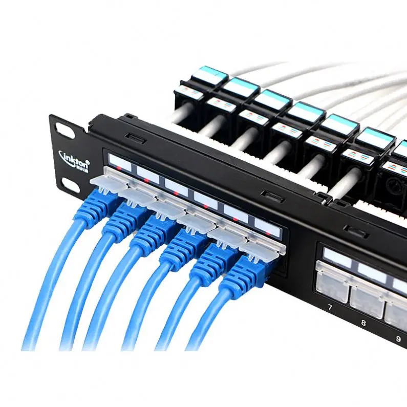 MT-4024 19 дюймов Тип 1U UTP 24 порта cat6 cat5e