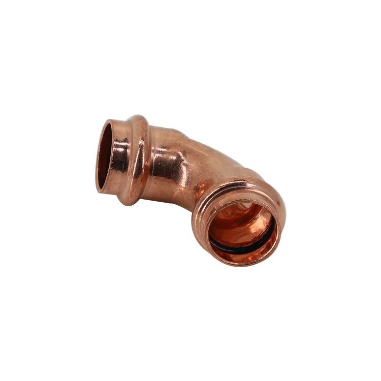Copper Press Fitting Coupling Reducer Elbow for Plumbing pipe fittings HVAC V-profile WRAS Factory Wholesale Press Fittings